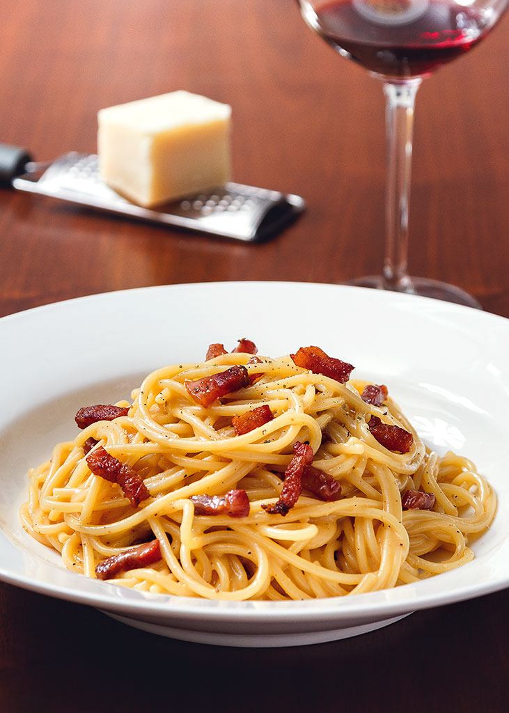 De originele Spaghetti alla Carbonara Paolo's Foodblog